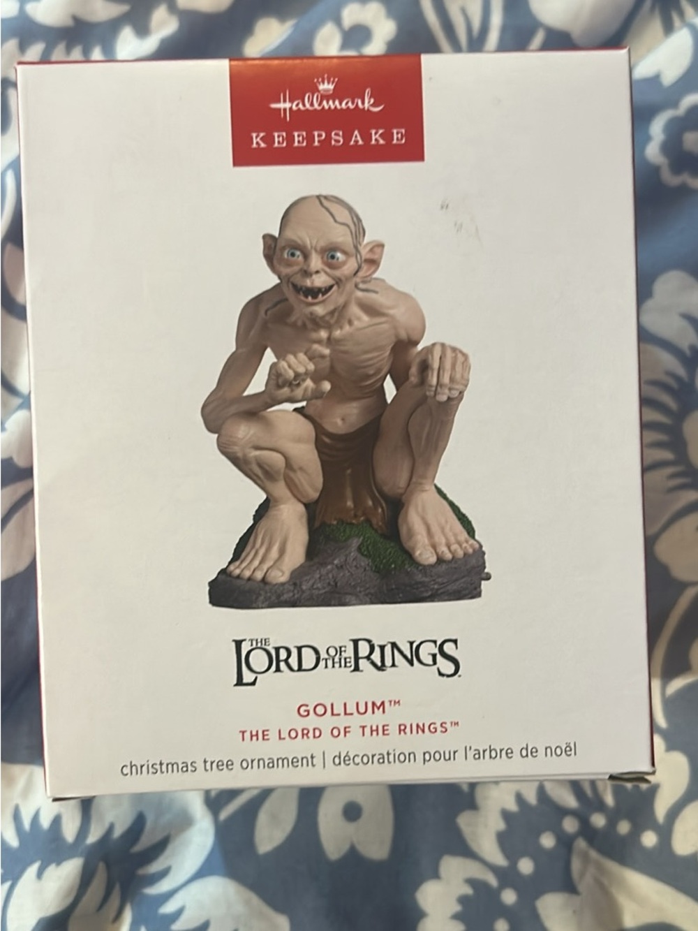 Hallmark Keepsake Gollum Figurine Ornament in Beige and Green